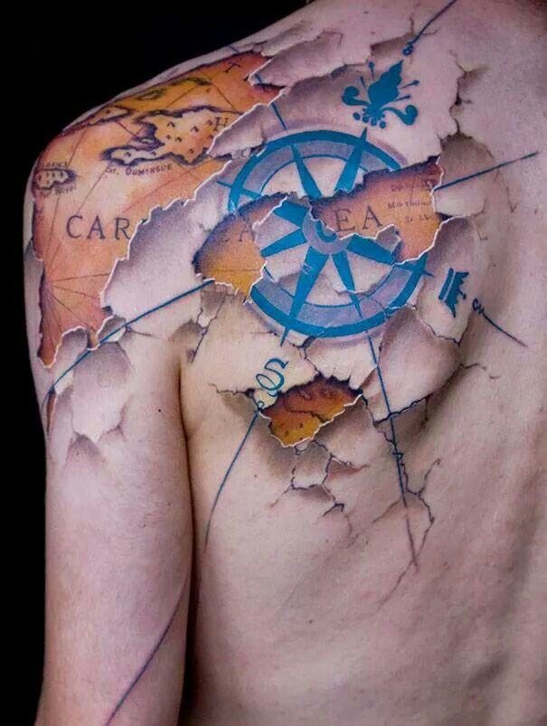 Map Tattoo