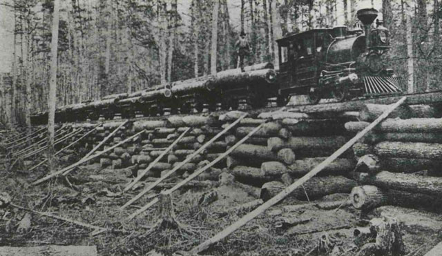 Old Time Lumber Operations