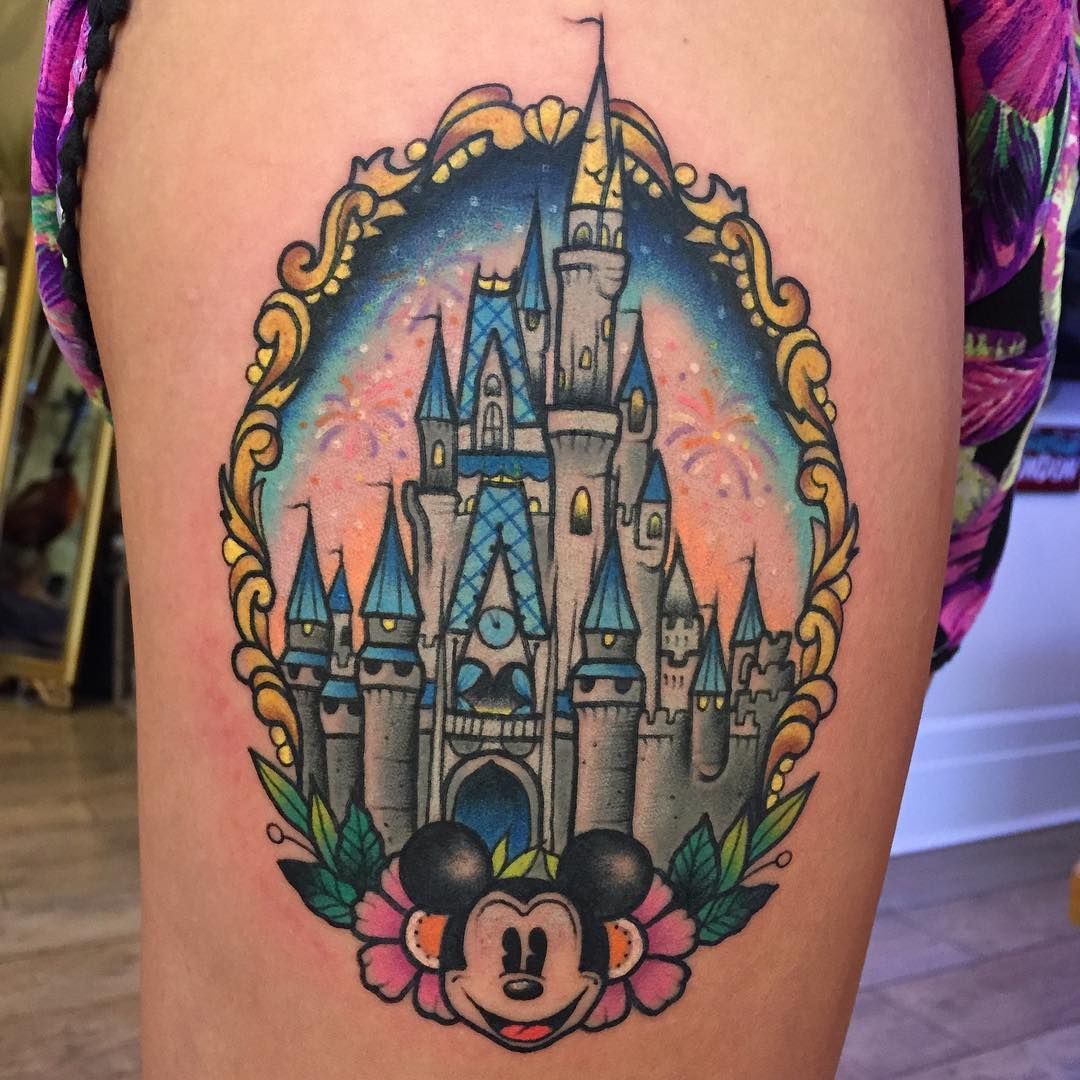 castle disney tattoos