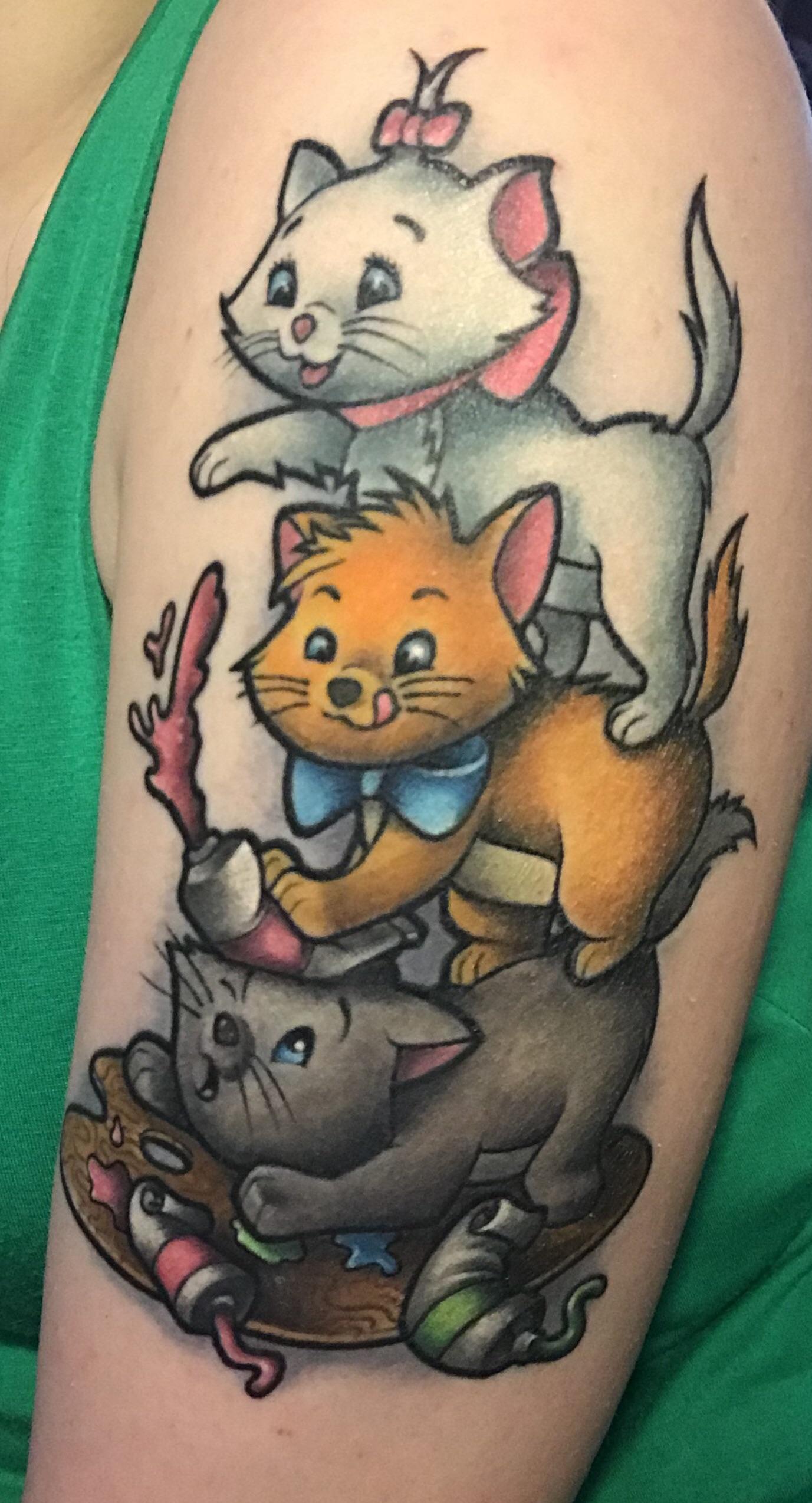 aristocat disney tattoos