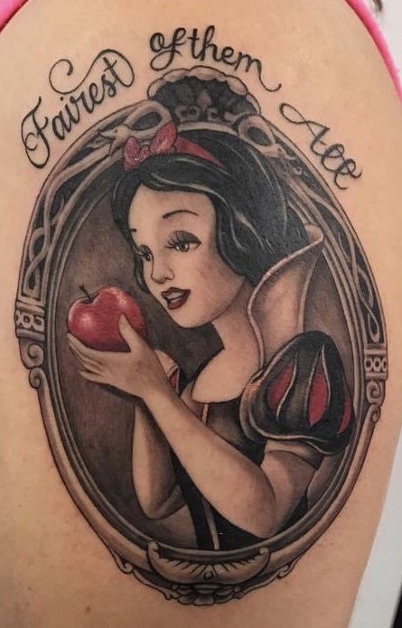 fairest disney tattoos