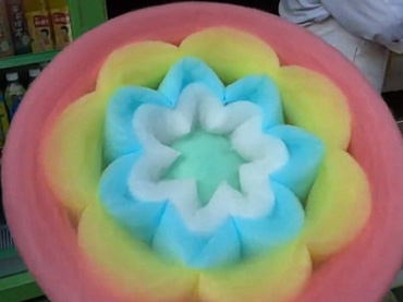 Wa Fi Chinese Cotton Candy Looks Like A Beautiful Flower Wow Amazing