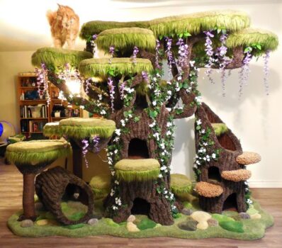 20 of the World’s Most Astonishing Cat Tree Houses…They Spell Playtime for Your Kitties